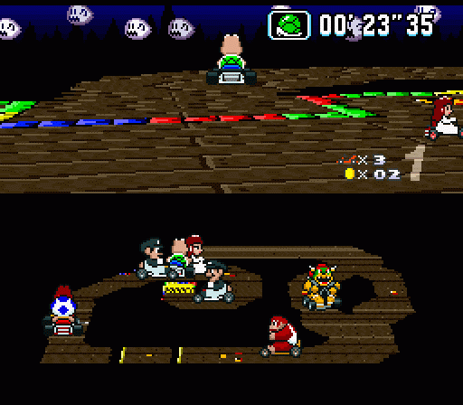 Скриншот из игры Super Mario Kart - 34