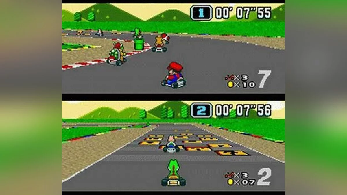 Скриншот из игры Super Mario Kart - 10