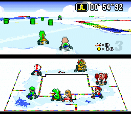 Скриншот из игры Super Mario Kart - 41