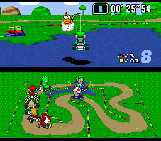 Скриншот из игры Super Mario Kart - 36