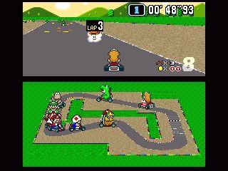 Скриншот из игры Super Mario Kart - 32