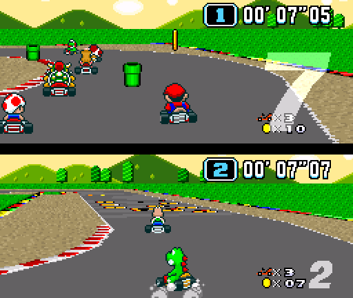 Скриншот из игры Super Mario Kart - 20