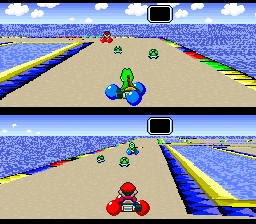 Скриншот из игры Super Mario Kart - 14
