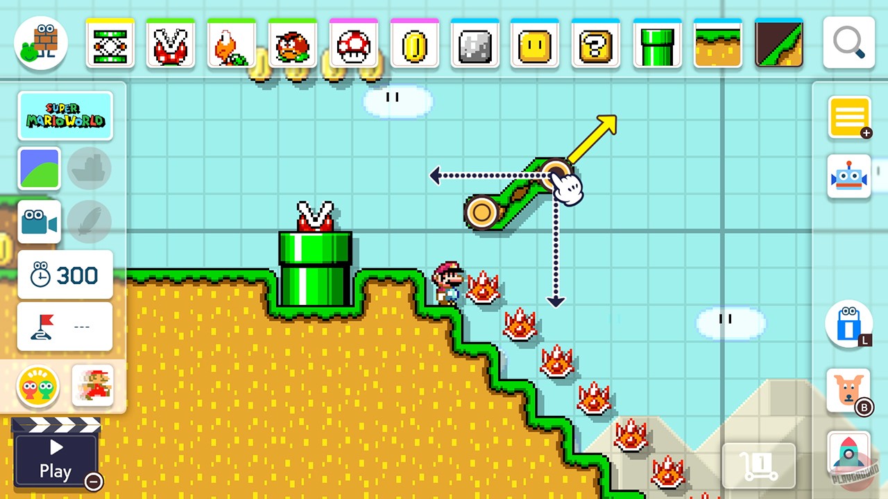 Скриншот из игры Super Mario Maker 2 - 69