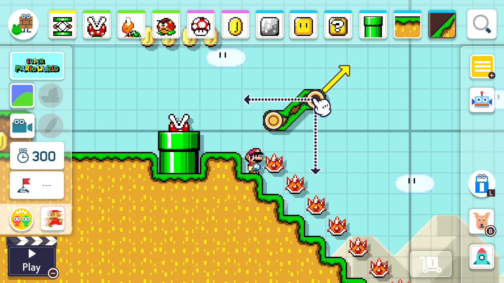 Скриншот из игры Super Mario Maker 2 - 76