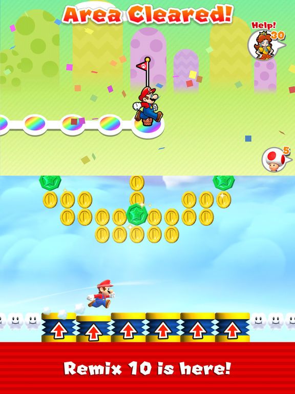 Скриншот из игры Super Mario Run - 12