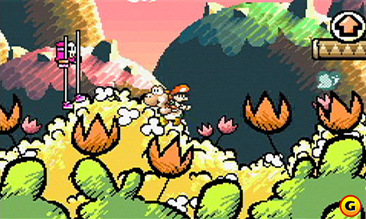 Скриншот из игры Super Mario World 2: Yoshi's Island - 3