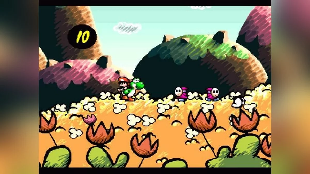 Скриншот из игры Super Mario World 2: Yoshi's Island - 10