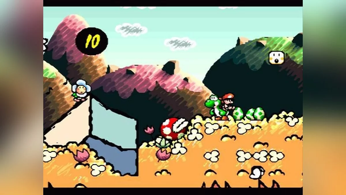 Скриншот из игры Super Mario World 2: Yoshi's Island - 13