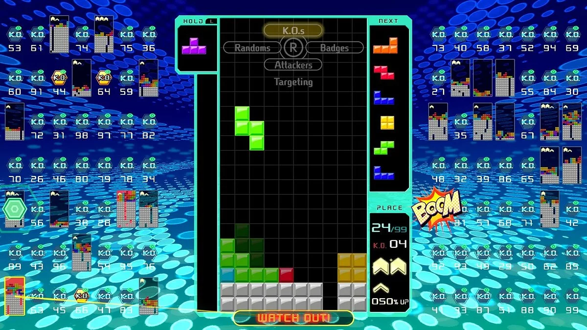 Скриншот из игры Tetris 99 - 22