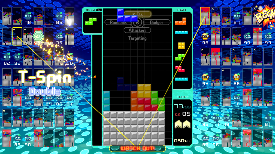 Скриншот из игры Tetris 99 - 4