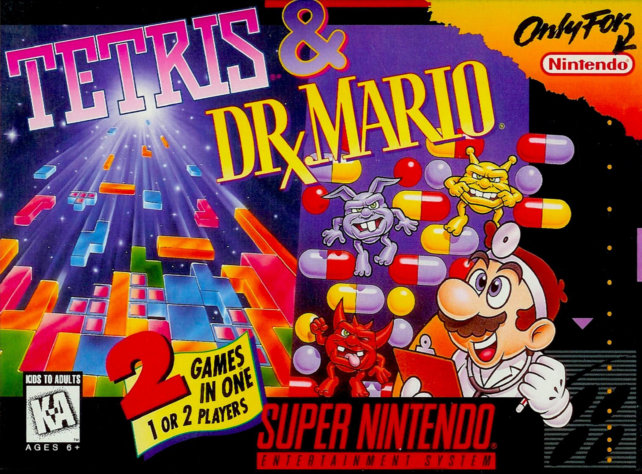 Обложка игры Tetris & Dr. Mario