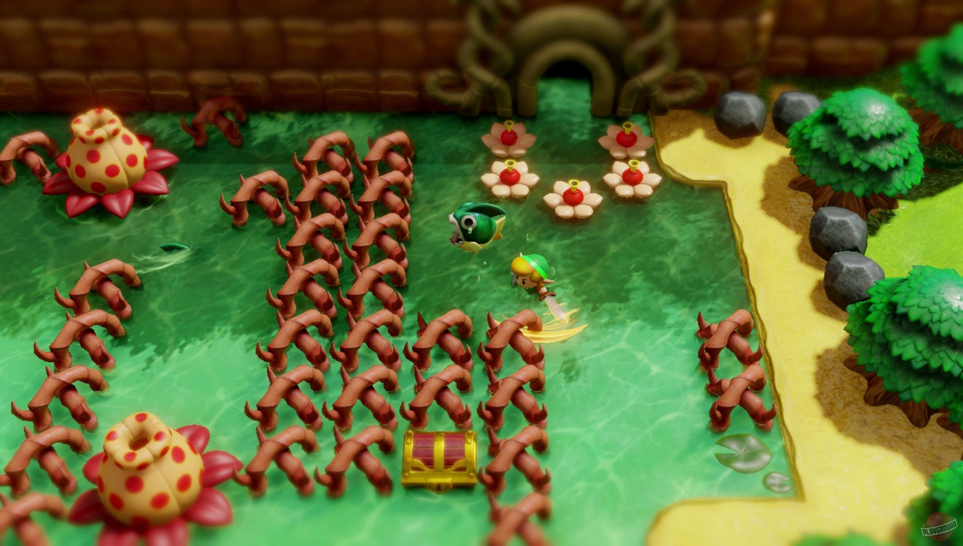 Скриншот из игры The Legend of Zelda: Link’s Awakening - 25