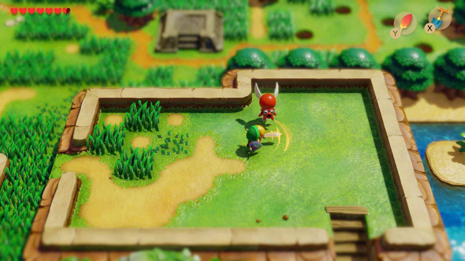 Скриншот из игры The Legend of Zelda: Link’s Awakening - 23