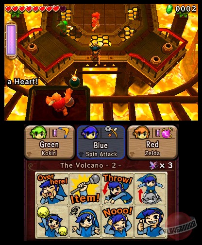 Скриншот из игры The Legend of Zelda: Tri Force Heroes - 2