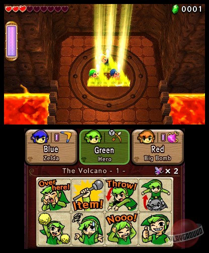 Скриншот из игры The Legend of Zelda: Tri Force Heroes - 4