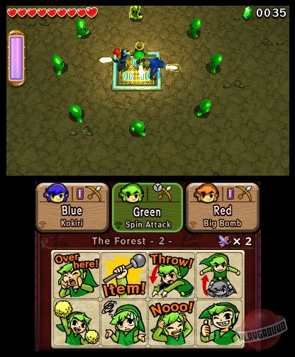 Скриншот из игры The Legend of Zelda: Tri Force Heroes - 8