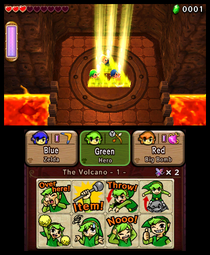 Скриншот из игры The Legend of Zelda: Tri Force Heroes - 23