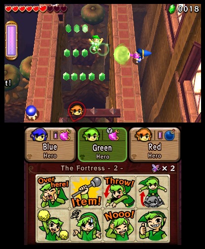Скриншот из игры The Legend of Zelda: Tri Force Heroes - 21