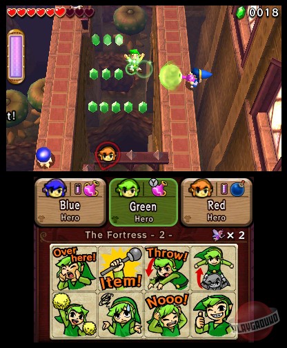 Скриншот из игры The Legend of Zelda: Tri Force Heroes - 36