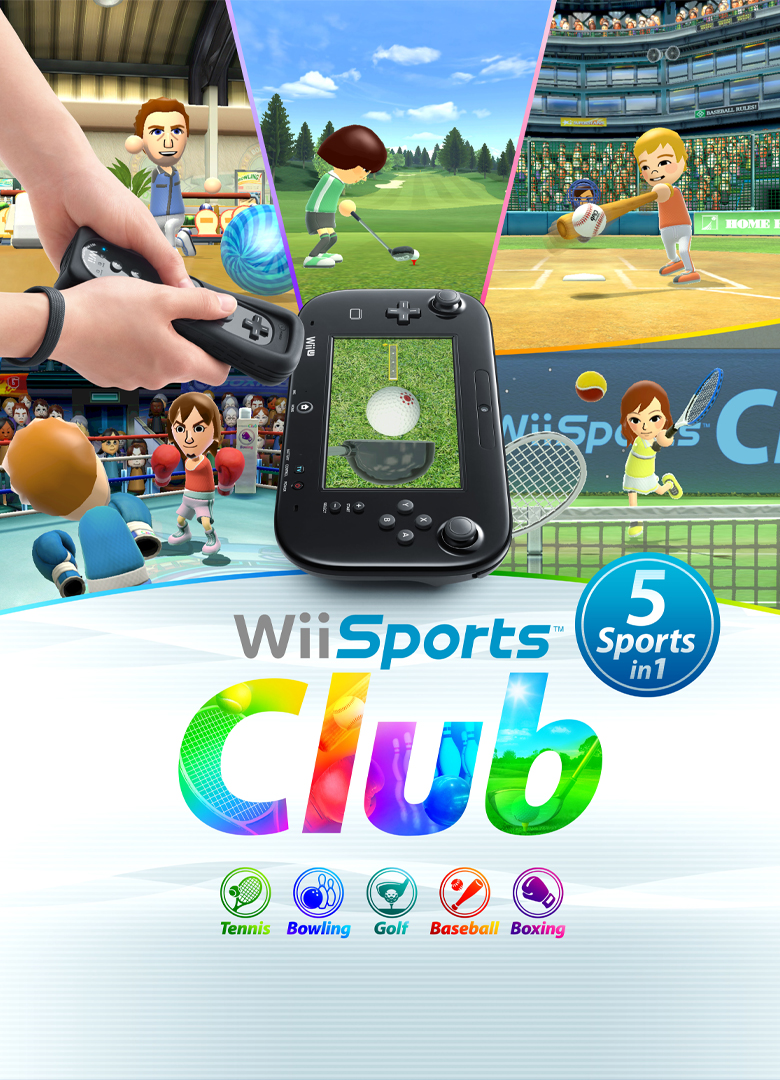 Обложка игры Wii U Sports Club