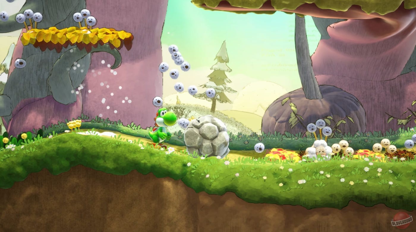 Скриншот из игры Yoshi and the Mysterious Book - 13