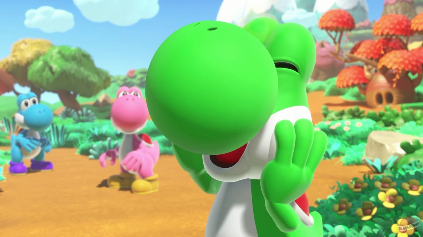 Скриншот из игры Yoshi and the Mysterious Book - 8
