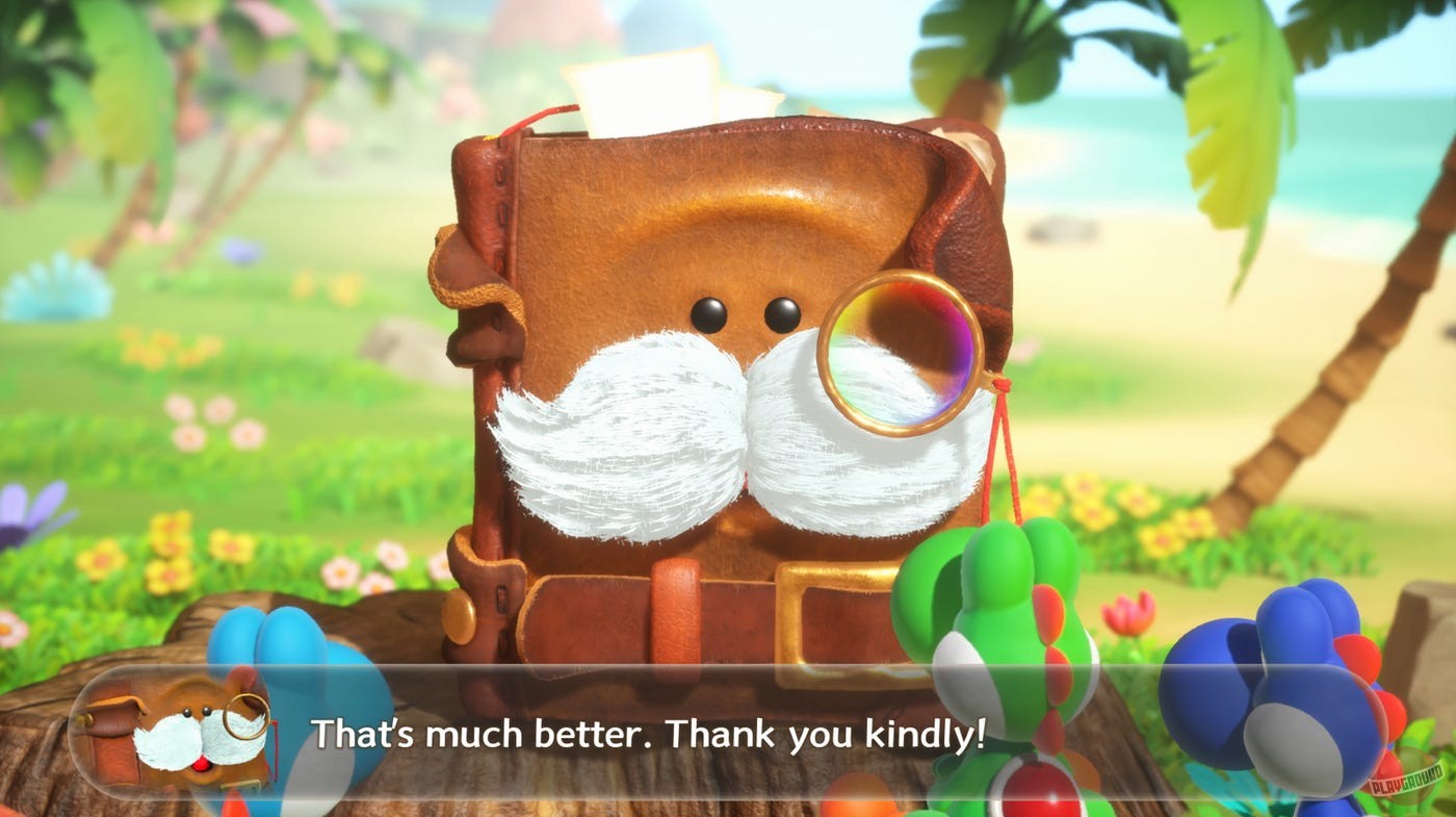 Скриншот из игры Yoshi and the Mysterious Book - 19