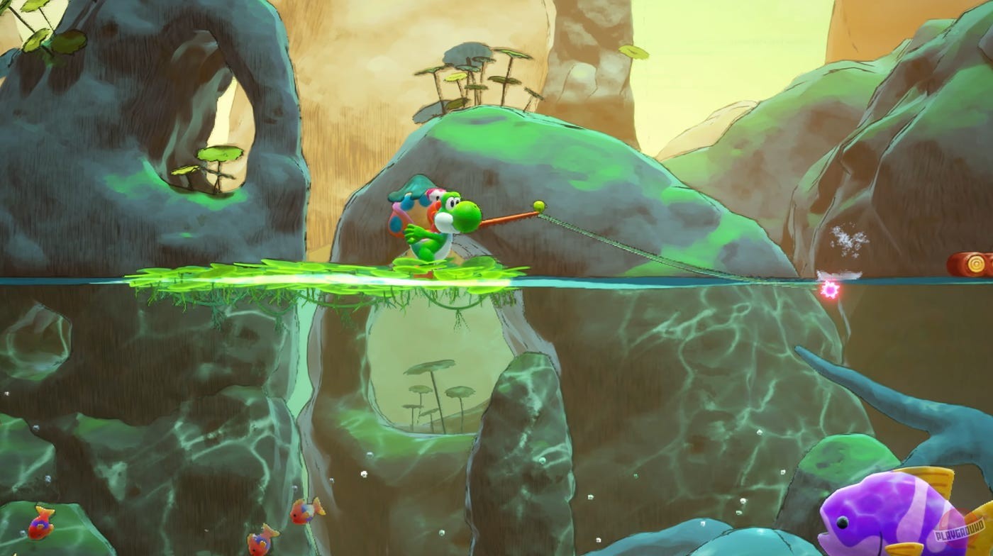 Скриншот из игры Yoshi and the Mysterious Book - 15
