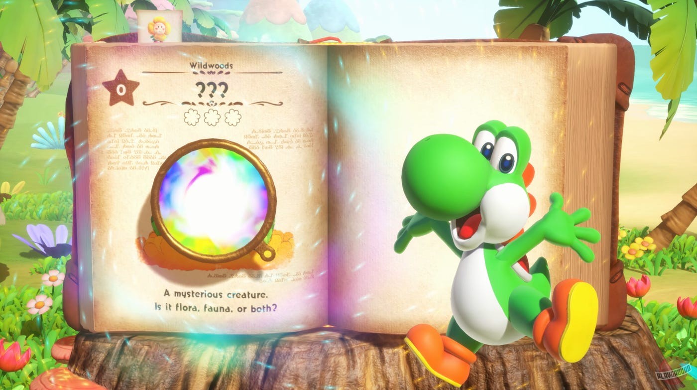 Скриншот из игры Yoshi and the Mysterious Book - 7
