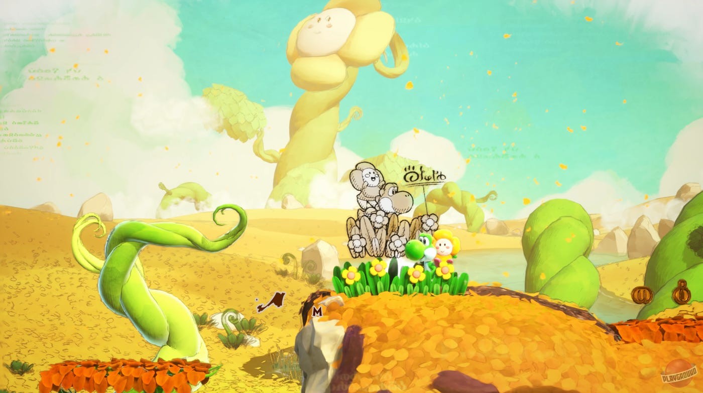 Скриншот из игры Yoshi and the Mysterious Book - 16