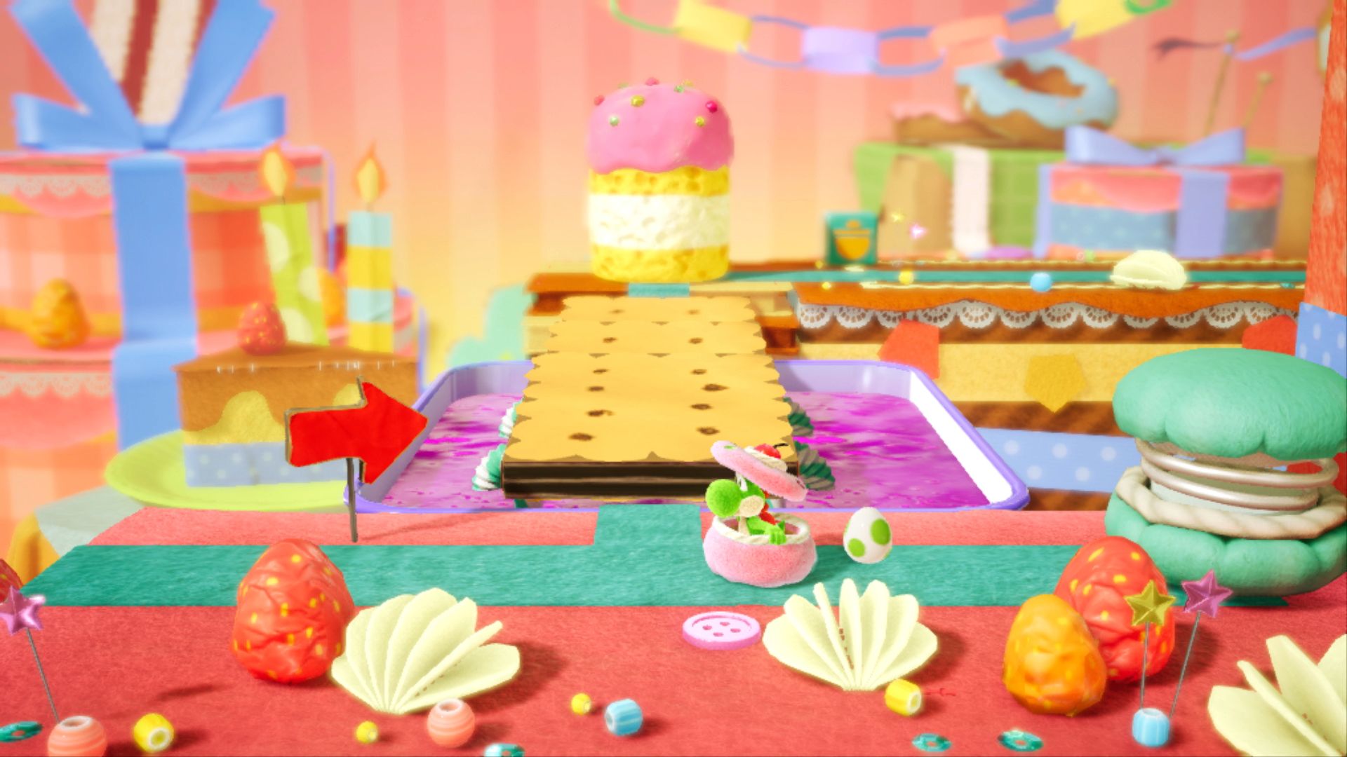 Скриншот из игры Yoshi's Crafted World - 36