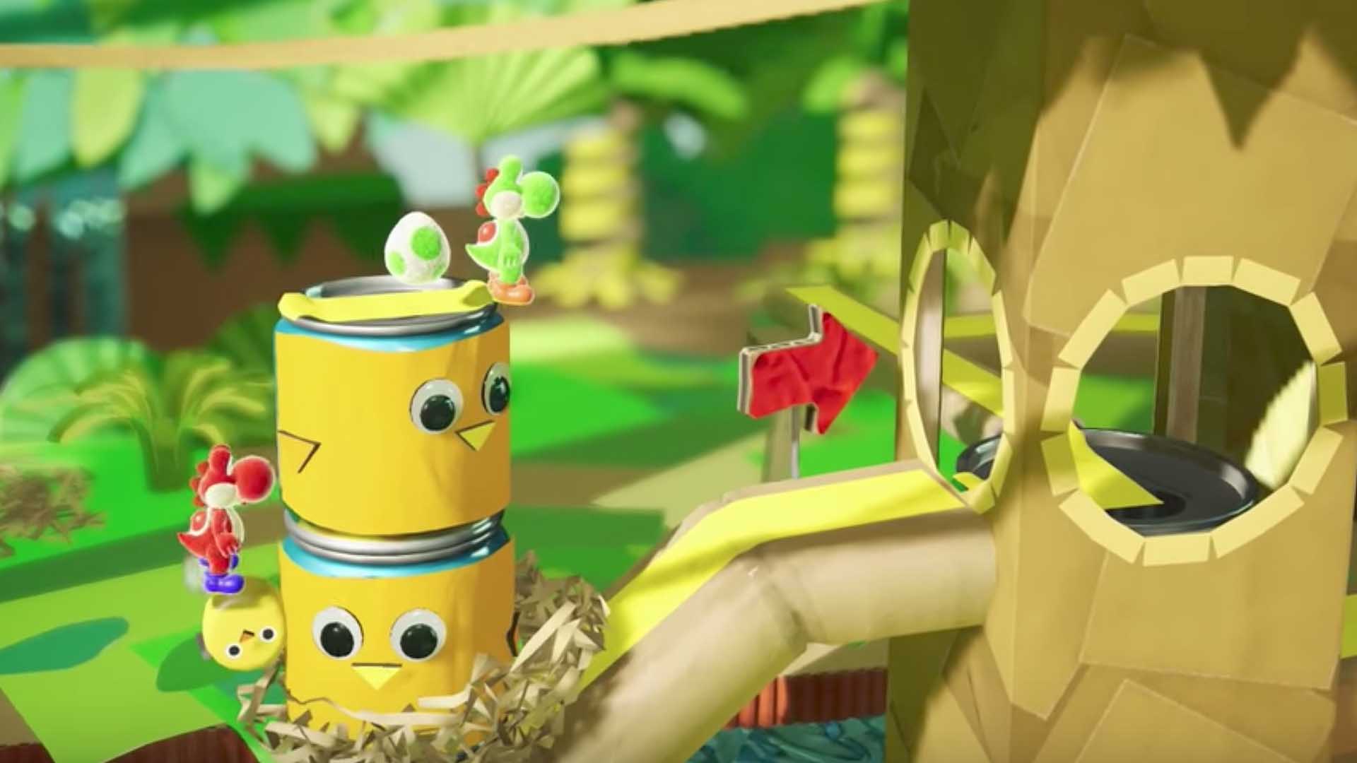 Скриншот из игры Yoshi's Crafted World - 43