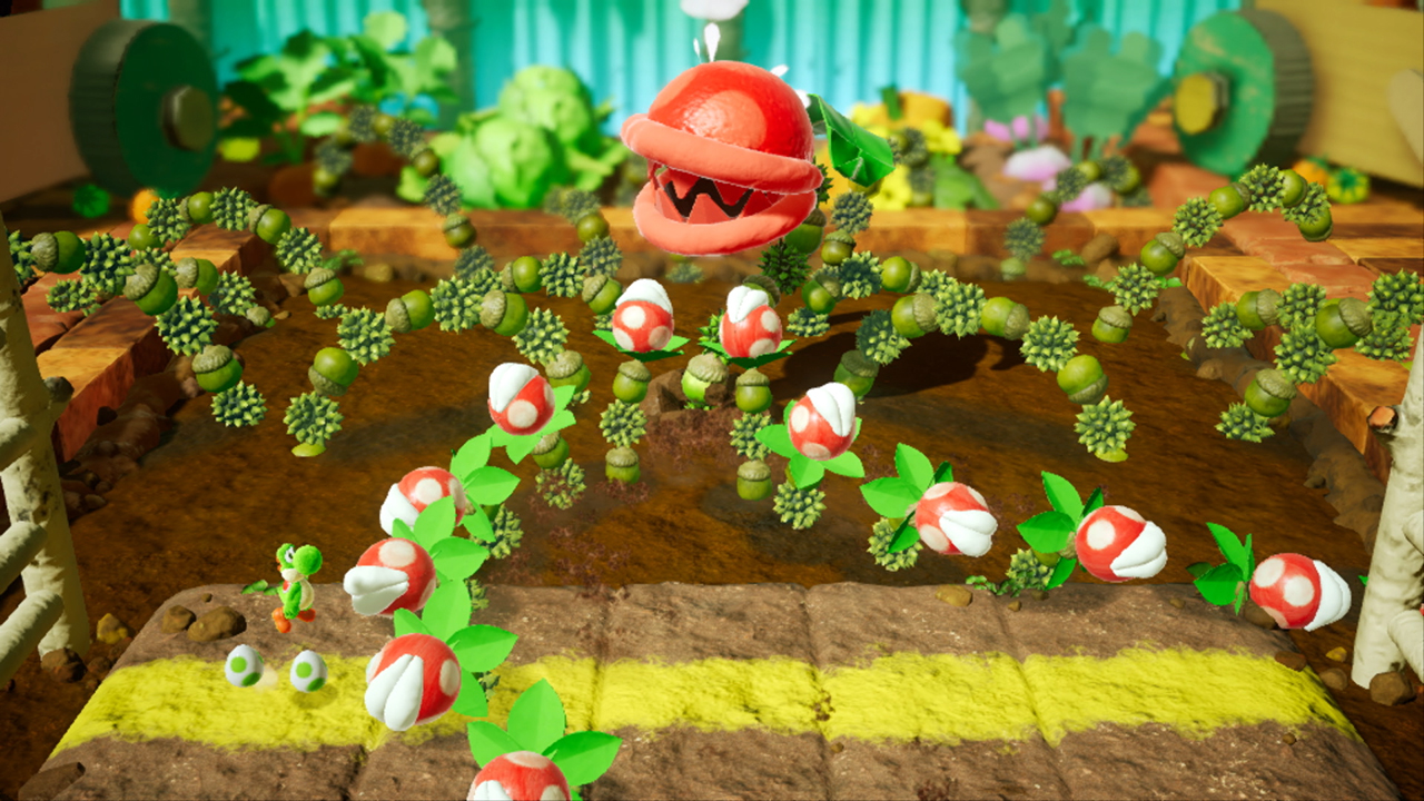 Скриншот из игры Yoshi's Crafted World - 4