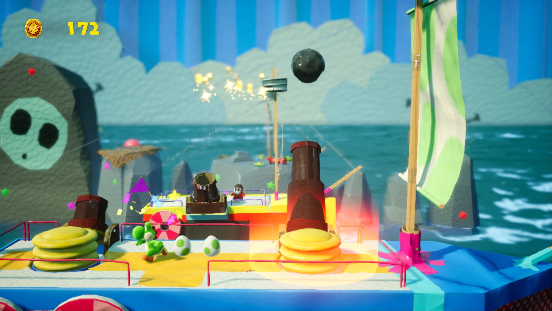 Скриншот из игры Yoshi's Crafted World - 40