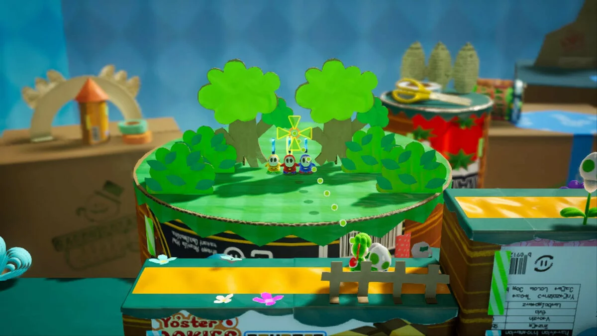 Скриншот из игры Yoshi's Crafted World - 16