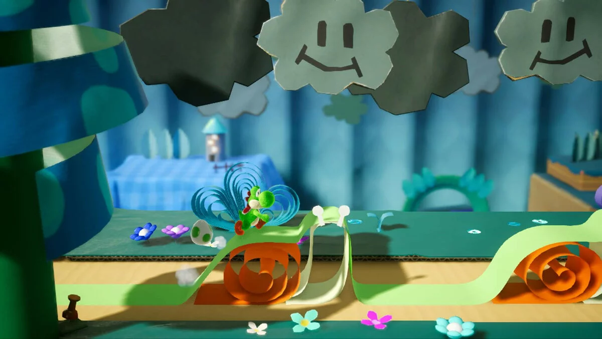 Скриншот из игры Yoshi's Crafted World - 15