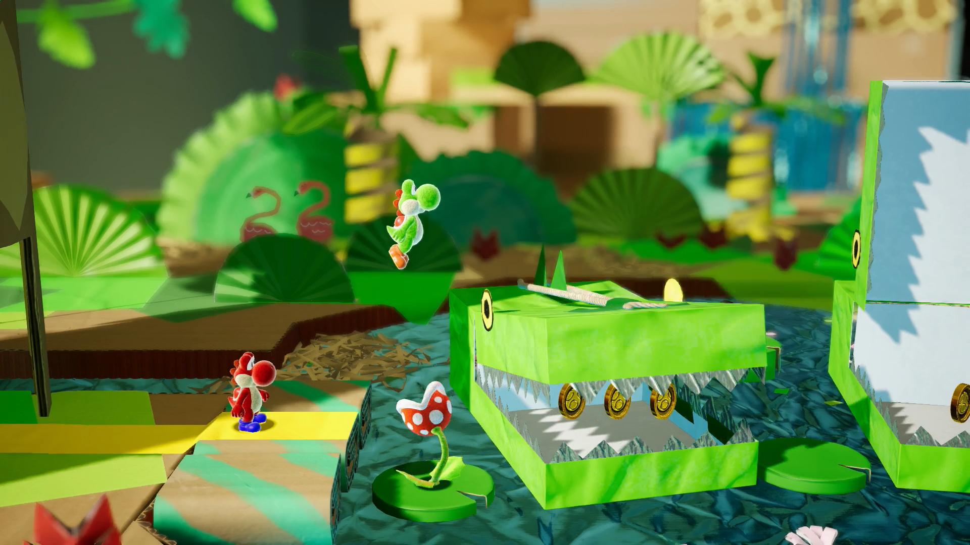 Скриншот из игры Yoshi's Crafted World - 47