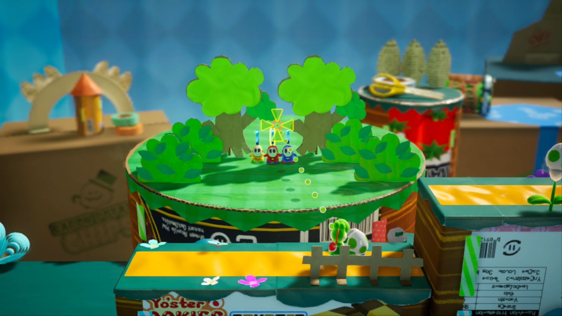Скриншот из игры Yoshi's Crafted World - 25