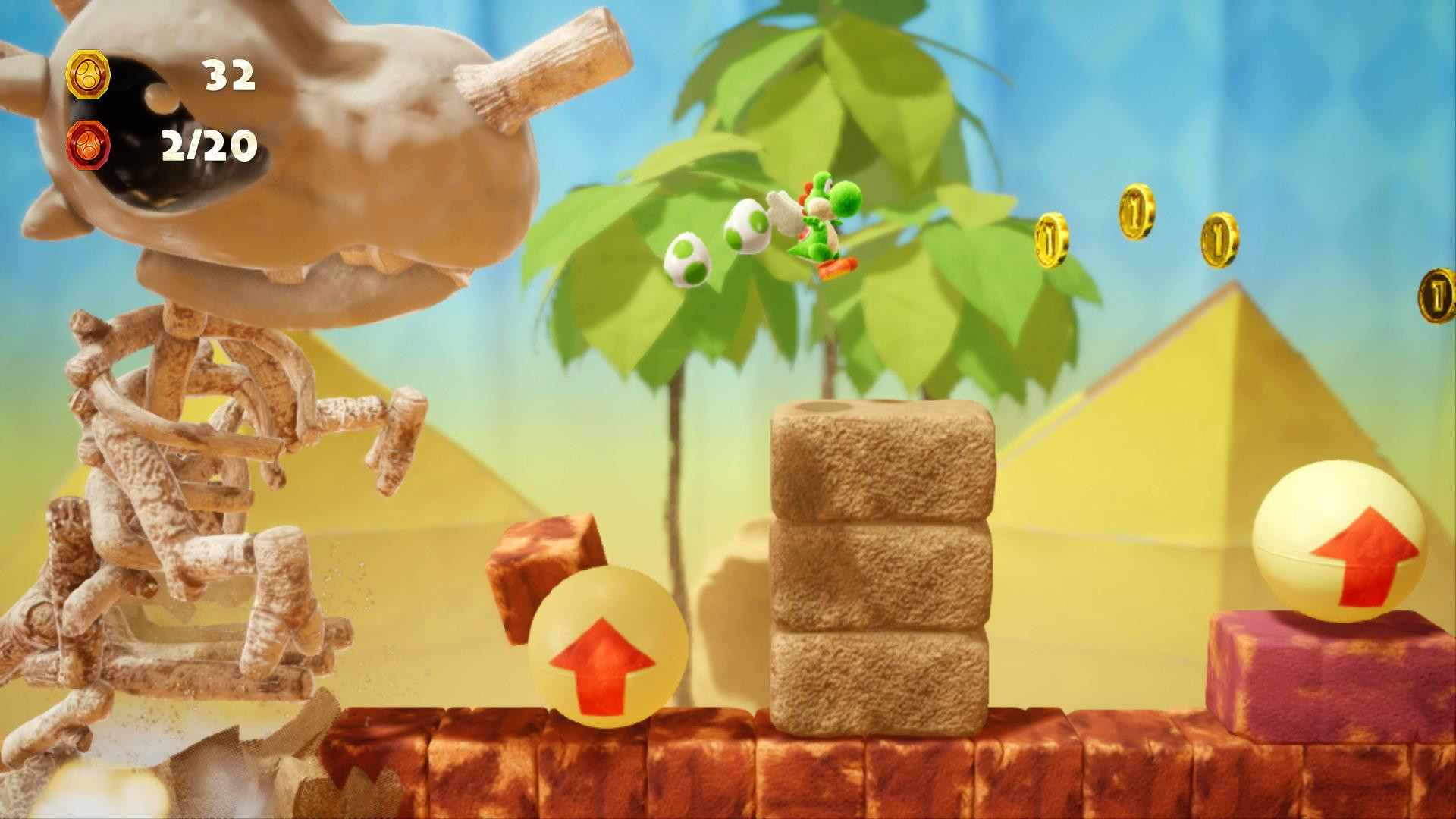 Скриншот из игры Yoshi's Crafted World - 13