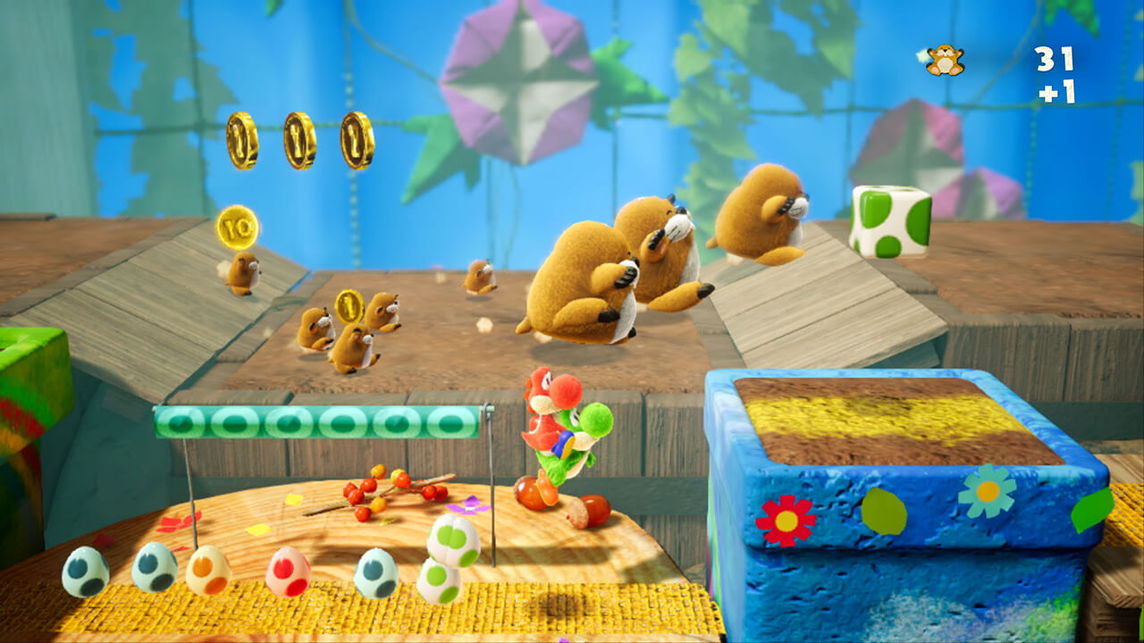 Скриншот из игры Yoshi's Crafted World - 8