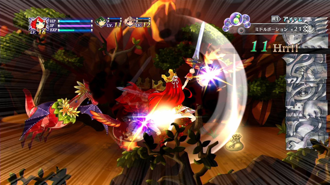 Скриншот из игры Battle Princess of Arcadias - 154