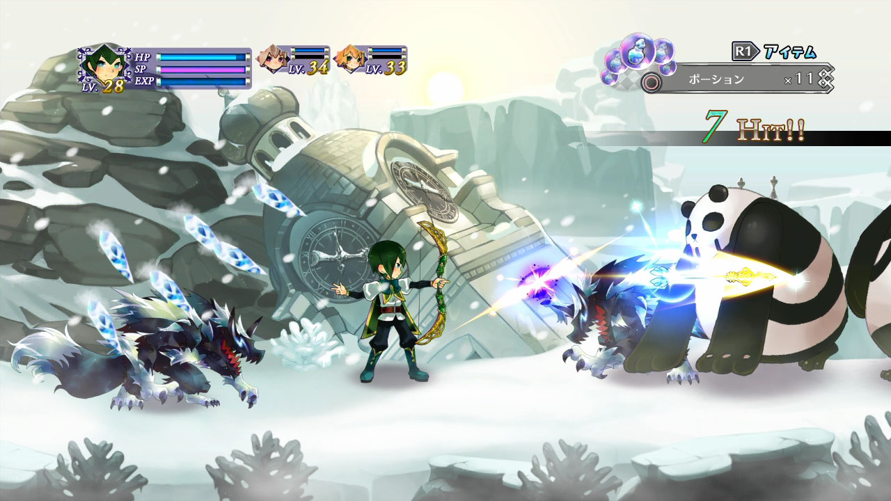 Скриншот из игры Battle Princess of Arcadias - 109