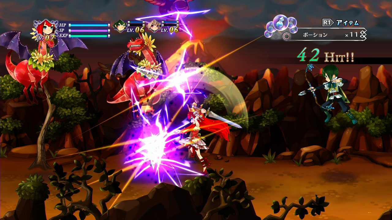 Скриншот из игры Battle Princess of Arcadias - 133