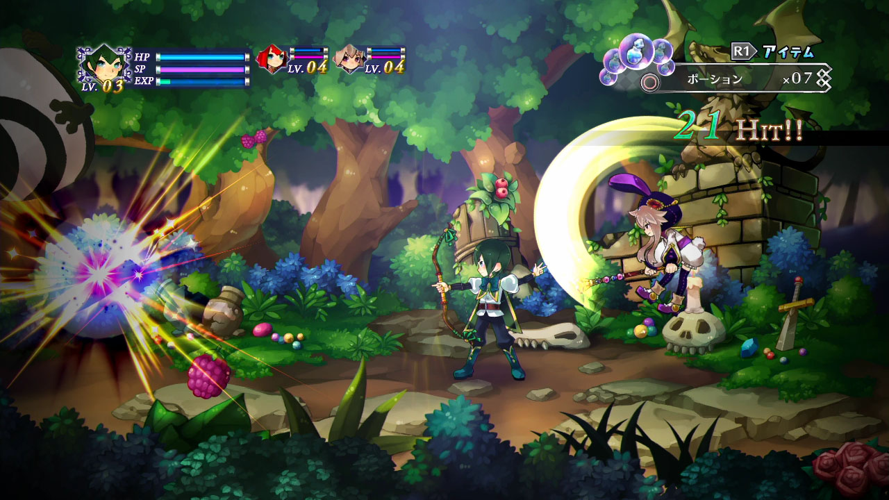 Скриншот из игры Battle Princess of Arcadias - 129