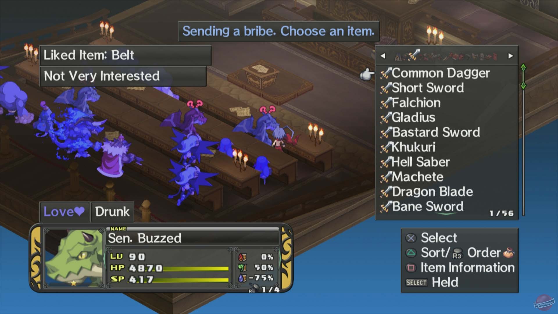 Скриншот из игры Disgaea D2: A Brighter Darkness - 45