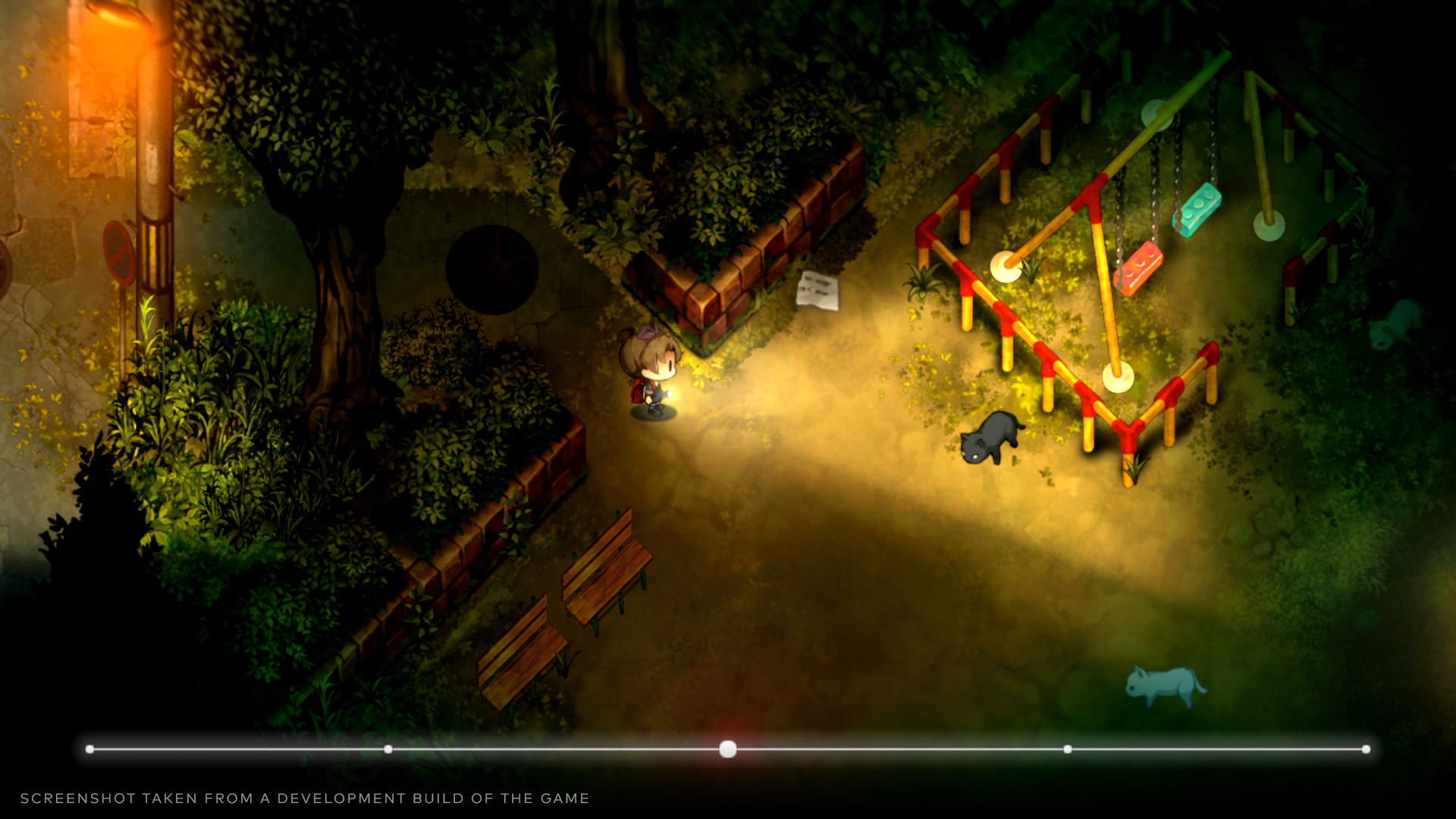 Скриншот из игры Yomawari: Lost in the Dark - 19