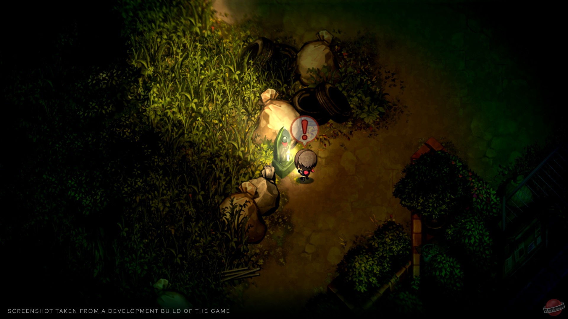 Скриншот из игры Yomawari: Lost in the Dark - 9