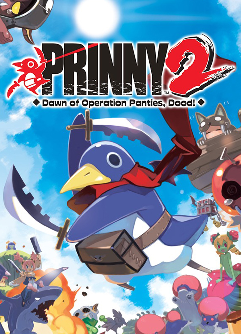 Обложка игры Prinny 2: Dawn of Operation Panties, Dood!