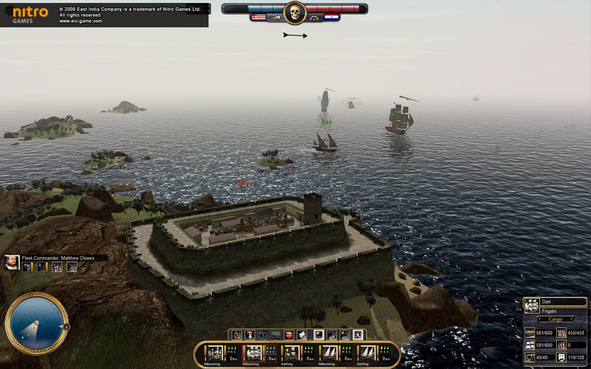 Скриншот из игры East India Company: Battle of Trafalgar - 11